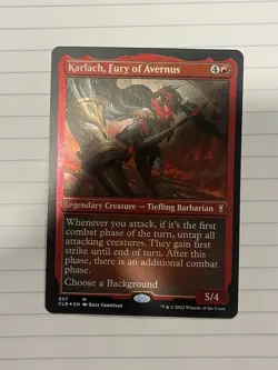Karlach, Fury of Avernus Foil Etched Commander Legends: Battle for Baldur's Gate - Image 1