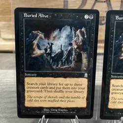 MTG Odyssey - Buried Alive x3- NM/M - Uncommon - Image 2