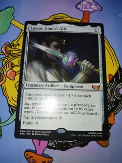 [1x] Luxior, Giada's Gift Near Mint, English Streets of New Capenna MTG Regular - Image 3