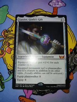 [1x] Luxior, Giada's Gift Near Mint, English Streets of New Capenna MTG Regular - Image 4