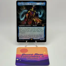 MTG Gogo Master of Mimicry Extended Art Foil 437 Universes Beyond: Final Fantasy - Image 1