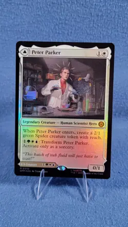 MTG Peter Parker (10) | NM Foil | Spider-Man {SPM} - Image 1