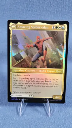 MTG Peter Parker (10) | NM Foil | Spider-Man {SPM} - Image 3