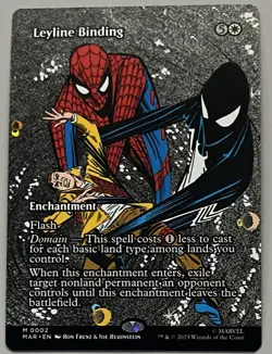 MTG Marvel Universe Leyline Binding Enchantment MYTHIC REGULAR #0002 - Image 1