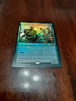 Mtg 1x FOIL Bristly Bill, Spine Sower - Outlaws of Thunder Junction #157 NM - Image 1