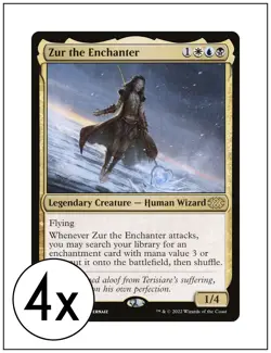 4x Zur the Enchanter, Magic the Gathering, MTG NM - Image 1