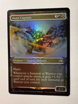 Asari Captain - Foil - Showcase x1 - Kamigawa: Neon Dynasty - MTG - Image 1