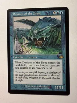 Denizen of the Deep (Retro Frame) Dominaria Remastered Regular MTG DMR - Image 1