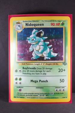 Nidoqueen 7/64 Pokemon TCG Jungle Set Holo Rare - Image 3