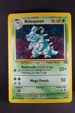 Nidoqueen 7/64 Pokemon TCG Jungle Set Holo Rare - Image 4