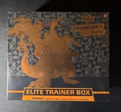 Champion’s Path Elite Trainer Box ETB Charizard Pokemon Factory Sealed Brand New 820650805455 - Image 1