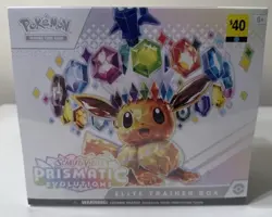 🔥🔥Pokemon Prismatic Evolutions ETB Elite Trainer Box NEW Factory Sealed🔥🔥 - Image 1