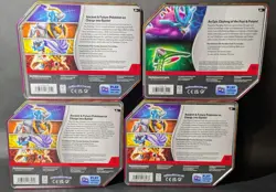 Pokemon Paradox Tins: Raging Bolt/Gouging Fire/Iron Boulder/Iron Leaves - 4 Tins - Image 2