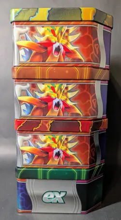 Pokemon Paradox Tins: Raging Bolt/Gouging Fire/Iron Boulder/Iron Leaves - 4 Tins - Image 5