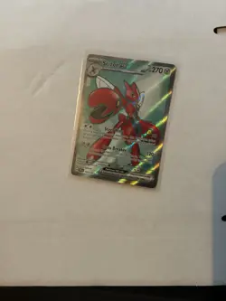Pokemon TCG Scizor EX Temporal Forces Ultra Rare Full Art 195/162 - Image 1