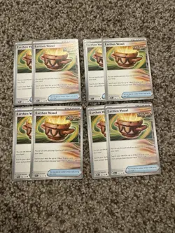 8x Earthen Vessel 106/131 Pokemon prismatic evolutions 2 playsets playables - Image 1