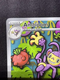 Pokemon TCG Ambipom Illustration Rare 107/094 Phantasmal Flames - Image 3