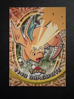 Pokemon Topps Series 3 Blue Logo #149 Dragonite - Image 1