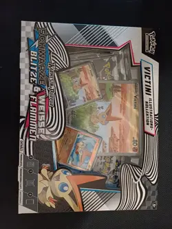 Pokemon Victini Kollektion | Schwarze Blitze&Weisse Flammen | Deutsch | Neu, OVP - Image 1