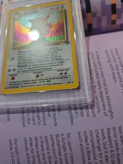 Pokemon PSA 7 NM- 1999 Clefable Jungle Prerelease Holo 1/64 - Image 3