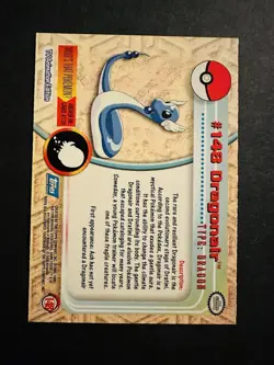 Pokemon Topps Series 3 Blue Logo Non Holo #148 Dragonair - Image 2