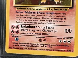 Pokemon Charizard 4/102 Base Set Holo 1999 - Italian 120 PV - Image 3