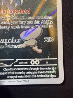 Pokemon TCG Clawitzer Illustration Rare Mega Evolution 141/132 - Image 5