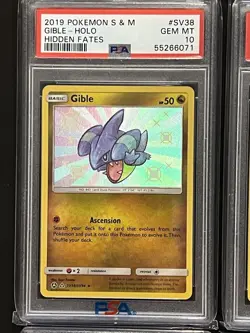 2019 Pokemon Hidden Fates Shiny Vault Lot Of 6 PSA 10 Gabite Gible Noibat - Image 2