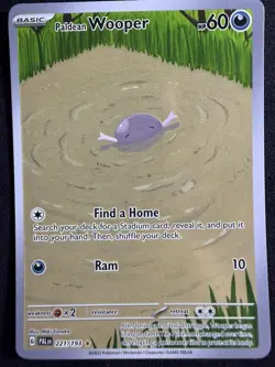 Paldean Wooper 221/193 | Illustration Rare | Paldea Evolved | NM | Pokemon - Image 1