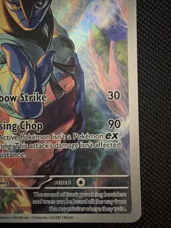 Pokemon TCG Sawk 130/086 Illustration Rare Sv: White Flare - Image 4