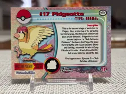 2000 Topps Chrome Pokemon #17 Pidgeotto (Chrome) NM - Image 2