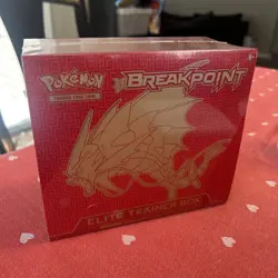 2016 POKEMON TCG XY BREAKPOINT ETB ELITE TRAINER BOX FACTORY SEALED SMALL RIP - Image 1
