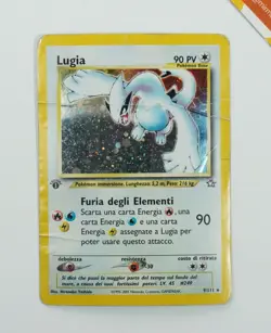 Pokemon Lugia 9/111 1st Ed Neo Genesis Italiano Holo - Image 1