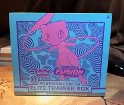 Fusion Strike Pokemon Center Elite Trainer Box ETB SEALED FREE SHIPPING - Image 1