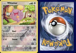 LP Pokemon Whismur - 116/168 - Common - Reverse Holo Lightly Played Celestial St - Image 1