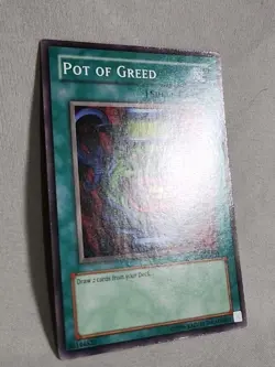 Yu-Gi-Oh! TCG Pot of Greed SD1-EN015 Common Regular LP - Image 5