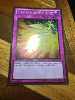 Phoenix Wing Wind Blast PGLD-EN070 1st Edition Gold Rare PL + BONUS - Image 1