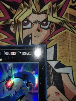 Number 18: Heraldry Patriarch wsup-en004 1st Edition (LP/MP) Super Rare Yu-Gi-Oh - Image 2