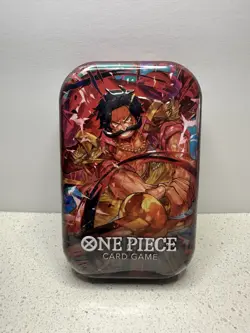 One Piece Tin Pack Set Vol. 1 Gol.D.Roger English Factory Sealed Brand New TCG - Image 1