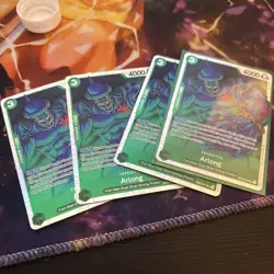 4x One Piece EB02-011 SR Arlong - English - Foil - Play Set - TCG - NM/M - Image 1