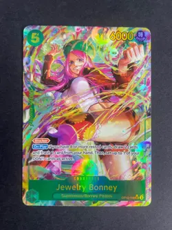2025 One Piece Legacy of the Master Jewelry Bonney Alternate Art #OP12-118 MS7 - Image 1