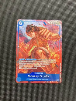 Monkey D. Luffy OP02-062 Alt Art - One Piece TCG Paramount War - Image 1