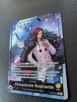 Donquixote Rosinante (061) (Alternate Art) OP12-061 Legacy of the Master Foil - Image 4