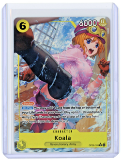 Koala SR (Alt Art) OP09-103 One Piece Emperors In The New World English - Image 1