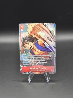 Monkey.D.Luffy - OP14-013 (Alternate Art) OP14-013 The Azure Sea's Seven Foil - Image 1