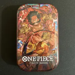 One Piece Card Game Tin Pack Vol. 1 Gol D. Roger Sealed And New Bandai English! - Image 1