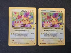Happy Birthday Pikachu Holo 24 Celebrations Birthday Pokemon Card NM - Image 1