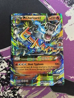Pokemon Mega M Charizard EX 12/83 Holo Card XY Generations - Image 3