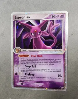 Espeon ex 102/115 Ultra Rare Holo Pokemon Card Unseen Forces RARE 2005 - Image 1