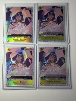 Jewelry Bonney OP13-108 Carrying On His Will 4 Foil Card Play Set Lot One Piece - Image 1